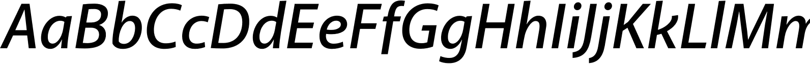 Akagi Semi Bold Italic