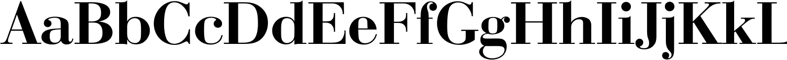 Bauer Bodoni D Demi Bold