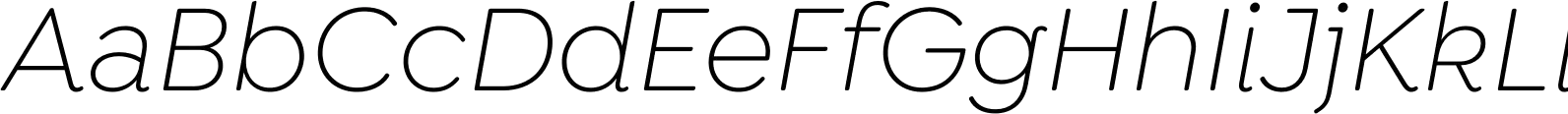 Isidora Soft Light Italic