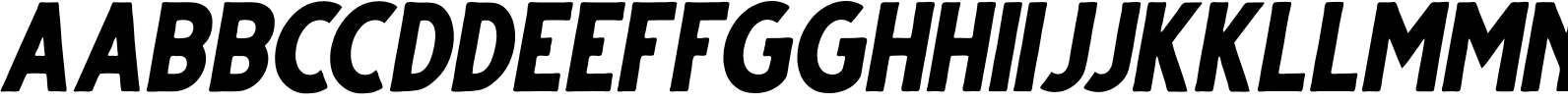 Gutter Bold Italic