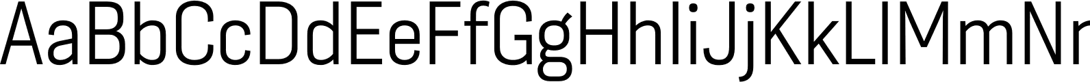 Moderna Sans Light Condensed