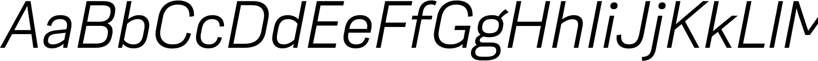 Moderna Sans Light Italic