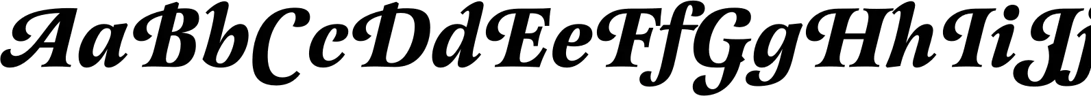 Latienne URW Swash Bold Italic