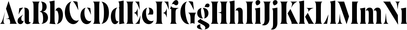 Wayfinder Stencil CF Demi Bold