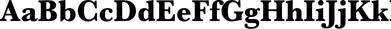 Baskerville URW Narrow Extra Bold