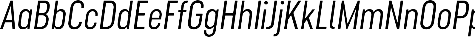 Cervino Regular Neue Italic