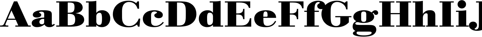 Bodoni URW Extra Wide Bold