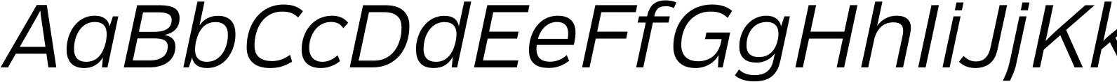 Ansage Light Italic
