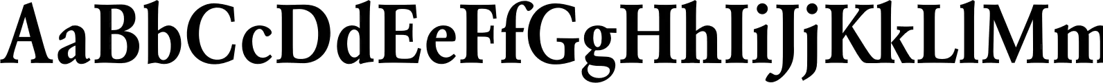 Garamond URW Extra Narrow Demi