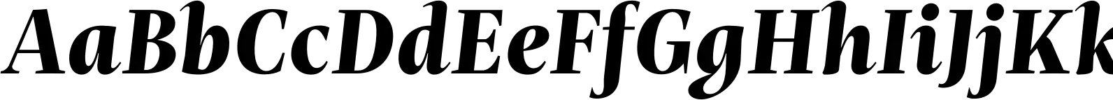 Mastro Sub Head Extra Bold Italic