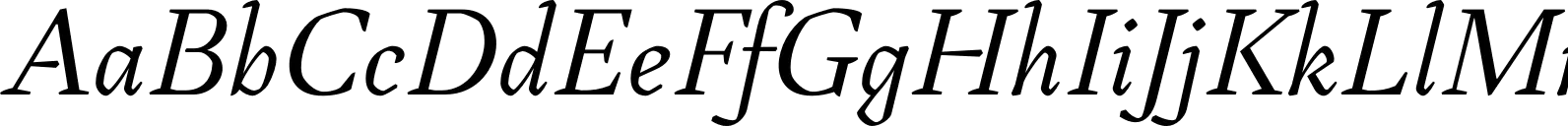 LC Tejuela Regular Italic