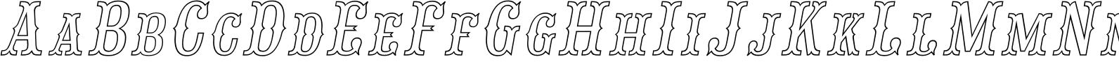 Tex Mex SC Fill Lines Italic
