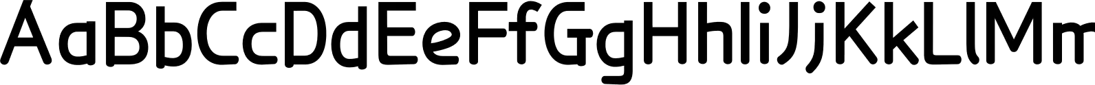 HUMymyoh Cyrillic SemiBold