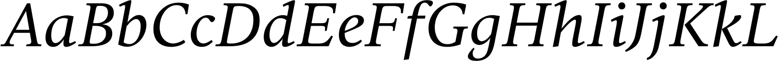 Vernacular Serif Italic