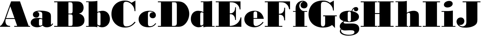 Bodoni M URW Black