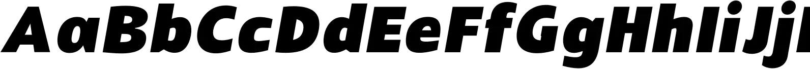 Mesca Black Italic