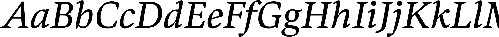 Bennet Text Regular Italic
