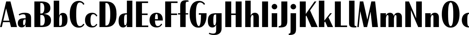 Wienerin ExtraBold Condensed