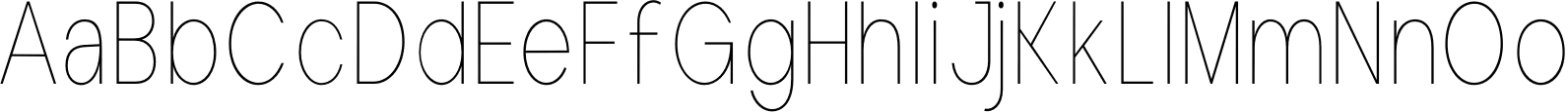 Cottorway Condensed Thin
