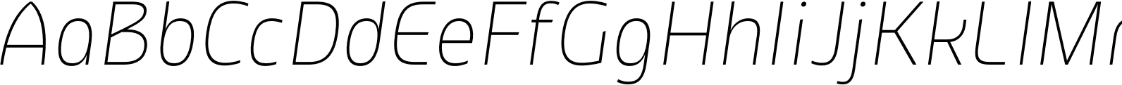 Rasane Thin Italic