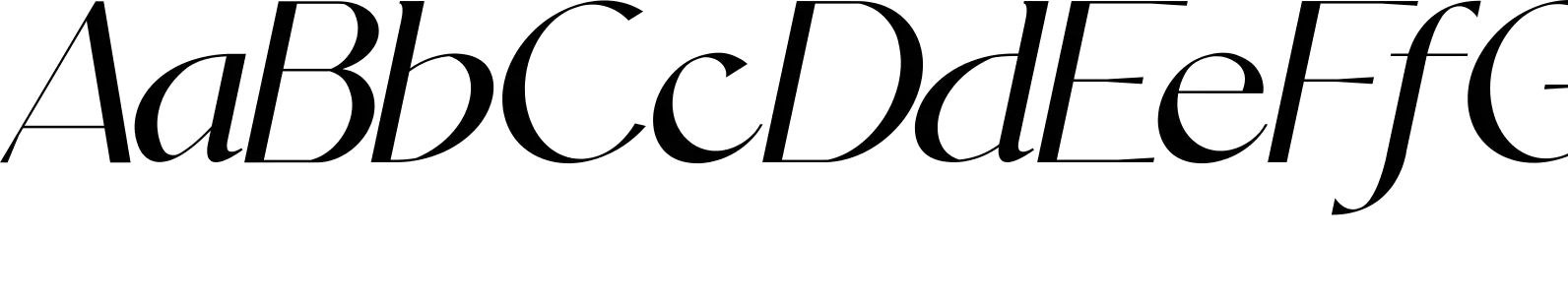Dolce Amyara Italic