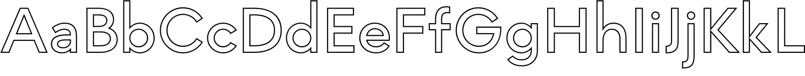 MADE INFINITY Outline Regular