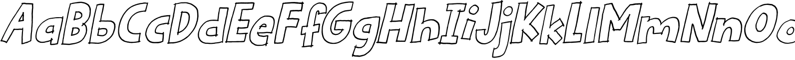 Juicy Advice Italic Outline