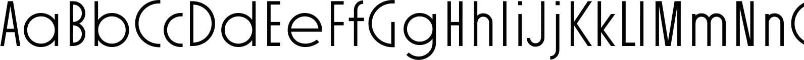 Constroke Extra Light 200 Condensed