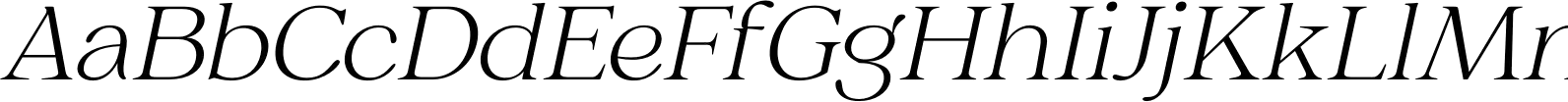 Charman Serif Thin Italic