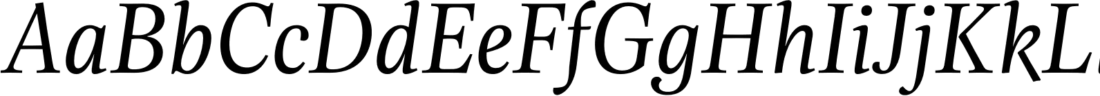 Evans Light Italic