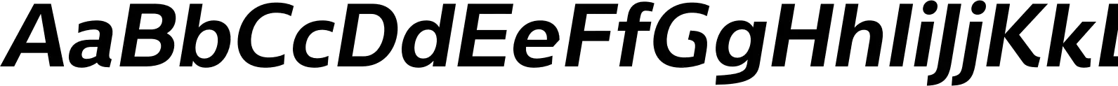 NeueType Bold Italic