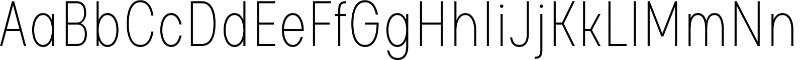 Glimp Condensed Thin