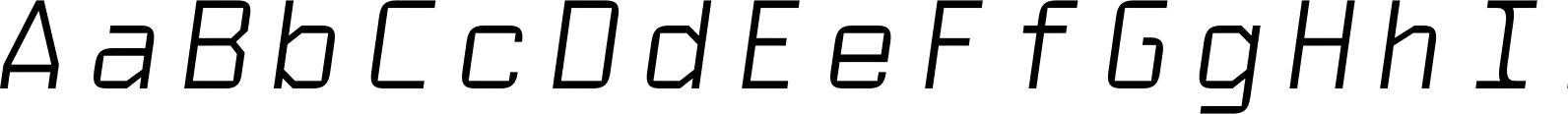 PNA Spatio Mono Book Italic