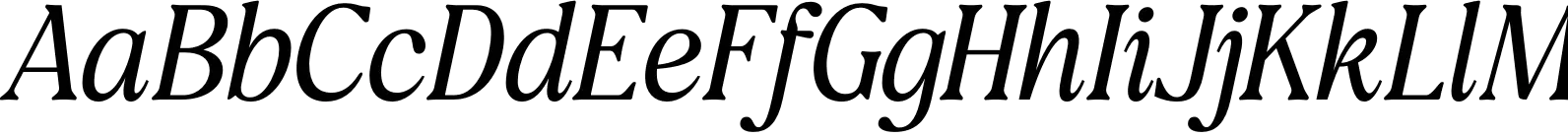 Flowers Of Nineties Light Italic