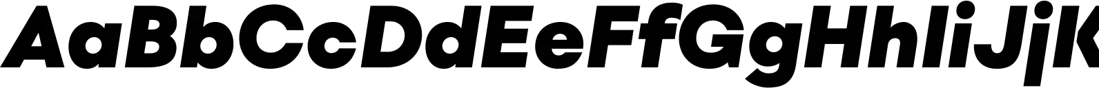 OlyfordPro HeavyItalic
