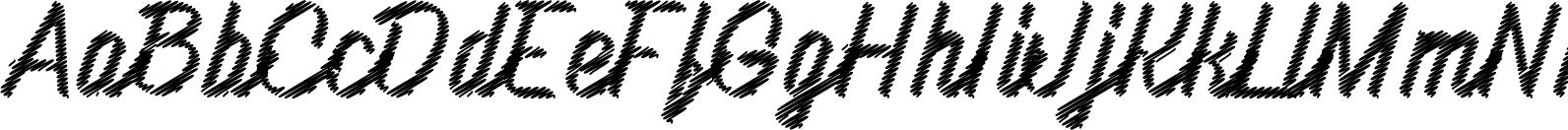 Aloha Font Duo Script Scrible R