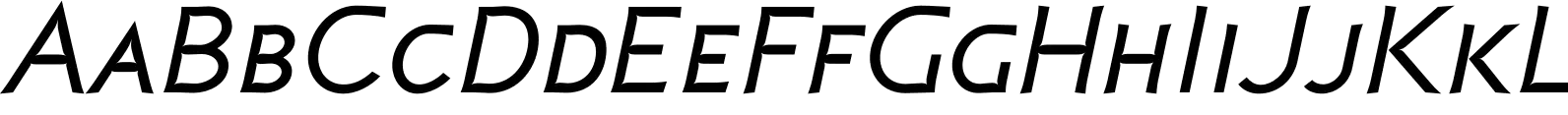 P22 Coda SemiBold Small Caps Italic