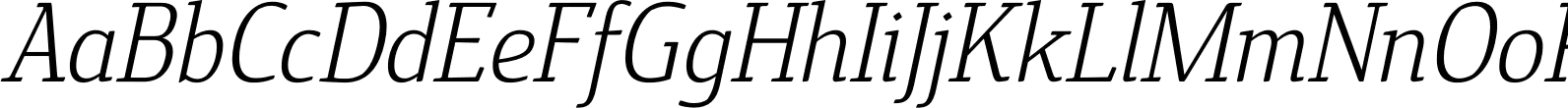 Cavole Slab Light Italic