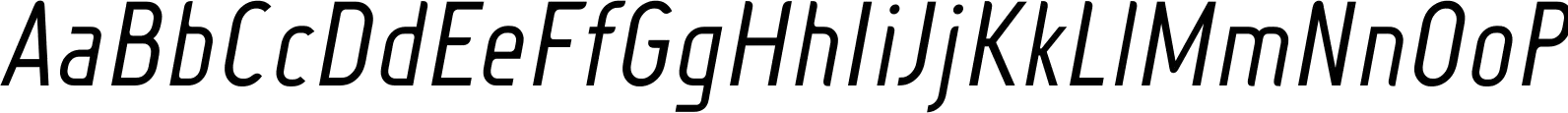 FouCNLig Italic