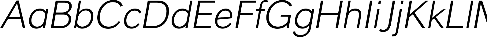 Liteweit Italic