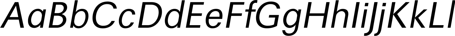Avus Pro Italic