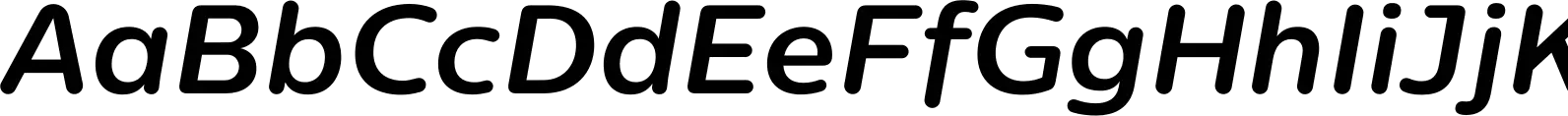 Centrale Sans Rounded Bold Italic