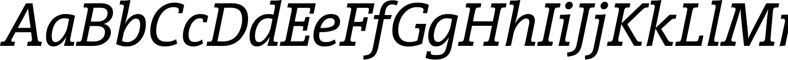 Vigor DT Italic