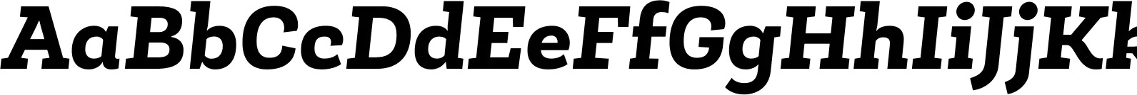 Roble Alt ExtraBold Italic