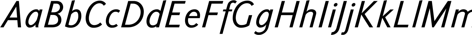 Korpus Sans Pro Light Italic