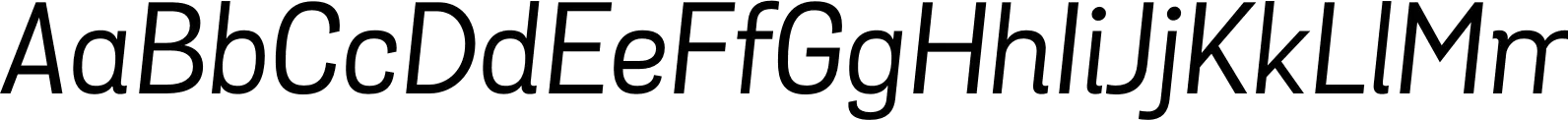 Grota Sans Italic