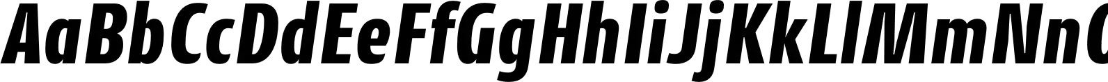 CantigaCnd ExtraBold Italic