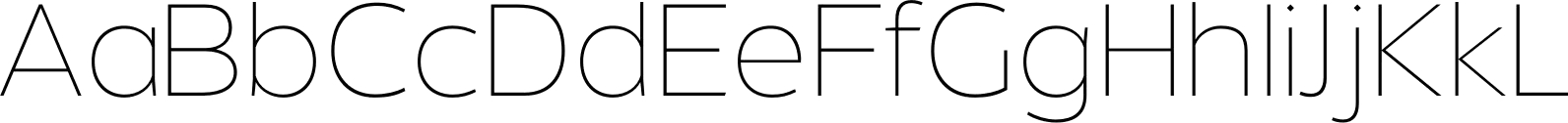 Without Alt Sans Thin