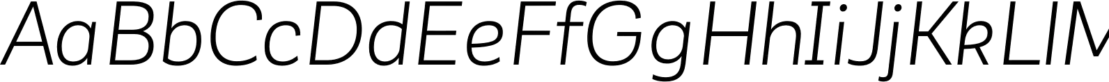 Corporative Sans Alt Book Italic