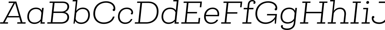 Queulat Light Italic